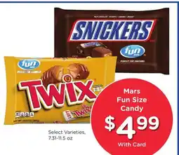 Ralphs Mars Fun Size Candy offer