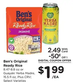 Ralphs Ben's Original Ready Rice offer
