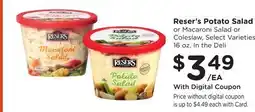 Ralphs Reser's Potato Salad offer