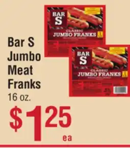 Smart & Final Bar S Jumbo Meat Franks offer