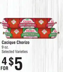 Smart & Final Cacique Chorizo offer