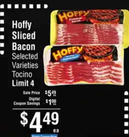 Smart & Final Hoffy Sliced Bacon offer