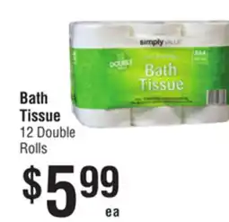 Smart & Final Bath Tissue offer