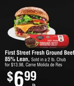 Smart & Final First Street Fresh Ground Beef offer