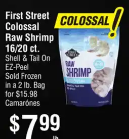 Smart & Final First Street Colossal Raw Shrimp offer