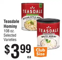 Smart & Final Teasdale Hominy offer
