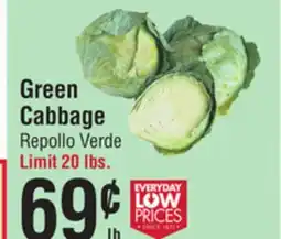 Smart & Final Green Cabbage offer
