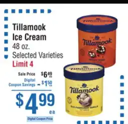 Smart & Final Tillamook Ice Cream offer