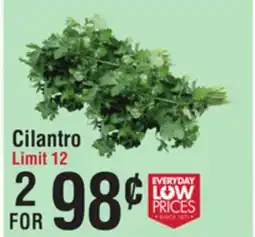Smart & Final Cilantro offer