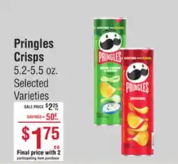 Smart & Final Pringles Crisps offer
