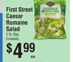 Smart & Final First Street Caesar Romaine Salad offer