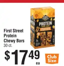 Smart & Final First Street Protein Chewy Bars offer