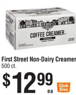 Smart & Final First Street Non-Dairy Creamer offer