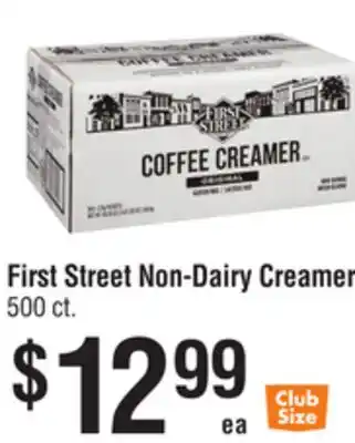 Smart & Final First Street Non-Dairy Creamer offer