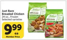Albertsons Just Bare Breaded Chicken offer