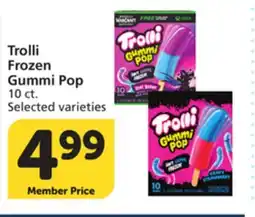 Albertsons Trolli Frozen Gummi Pop offer