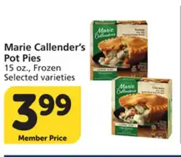 Albertsons Marie Callender's Pot Pies offer