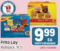 Tony’s Fresh Market Frito Lay Multipack offer