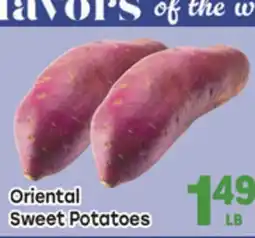 Tony’s Fresh Market Oriental Sweet Potatoes offer