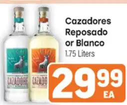 Tony’s Fresh Market Cazadores Reposado or Blanco offer