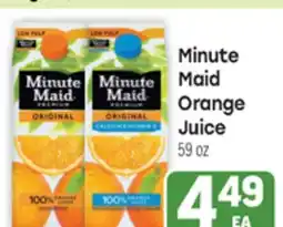 Tony’s Fresh Market Minute Maid Orange Juice offer