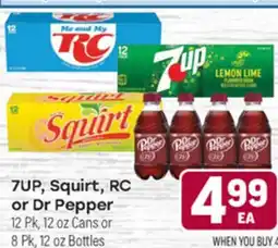 Tony’s Fresh Market 7UP, Squirt, RC or Dr Pepper offer