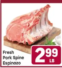 Tony’s Fresh Market Fresh Pork Spine offer