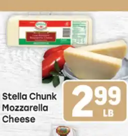 Tony’s Fresh Market Stella Chunk Mozzarella Cheese offer