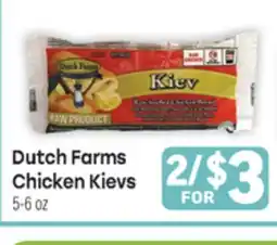 Tony’s Fresh Market Dutch Farms Chicken Kievs offer