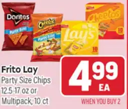 Tony’s Fresh Market Frito Lay Party Size Chips offer