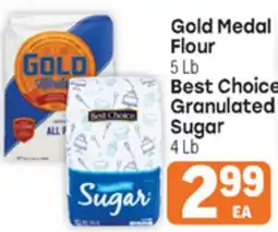 Tony’s Fresh Market Gold Medal Flour or Best Choice Granulated Sugar offer