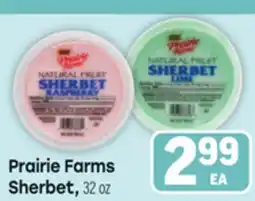 Tony’s Fresh Market Prairie Farms Sherbet offer