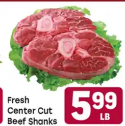 Tony’s Fresh Market Fresh Center Cut Beef Shanks offer