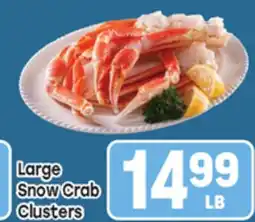 Tony’s Fresh Market Large Snow Crab Clusters offer