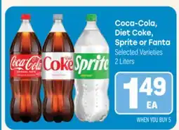 Tony’s Fresh Market Coca-Cola, Diet Coke, Sprite or Fanta offer