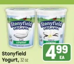 Tony’s Fresh Market Stonyfield Yogurt offer