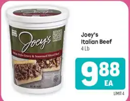Tony’s Fresh Market Joey's Italian Beef offer