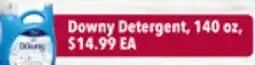 Tony’s Fresh Market Downy Detergent offer