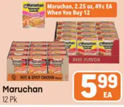 Tony’s Fresh Market Maruchan offer