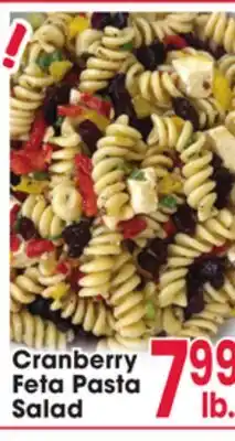 Jewel-Osco Cranberry Feta Pasta Salad offer