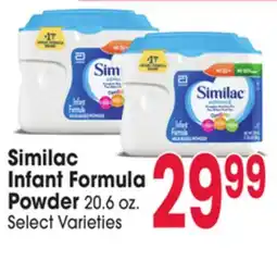 Jewel-Osco Similac Infant Formula Infant Formula Powder offer