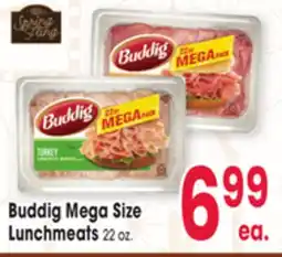 Jewel-Osco Buddig Mega Size Lunchmeats offer