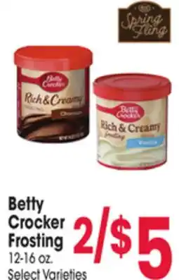 Jewel-Osco Betty Crocker Frosting offer