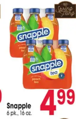Jewel-Osco Snapple offer