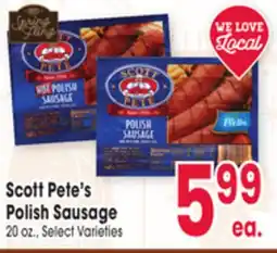 Jewel-Osco Scott Pete's Polish Sausage offer