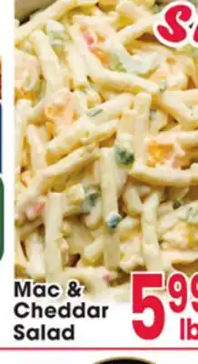 Jewel-Osco Mac & Cheddar Salad offer