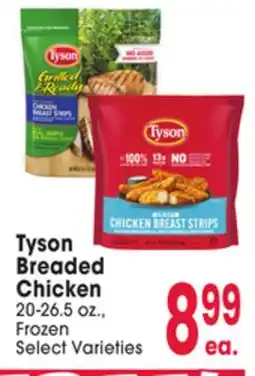 Jewel-Osco Tyson Breaded Chicken offer