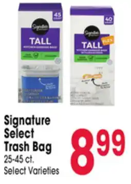 Jewel-Osco Signature Select Trash Bag offer