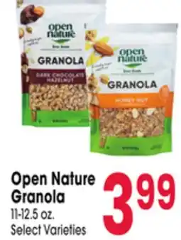 Jewel-Osco Open Nature Granola offer