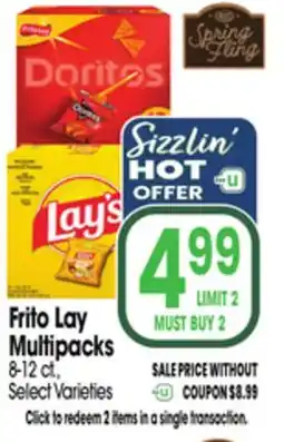 Jewel-Osco Frito Lay Multipacks offer